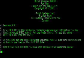 MAB screen