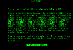 MAB screen