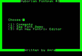 Hyborian Fontpak
