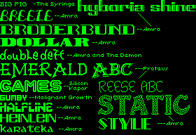 Hyborian Fontpak
