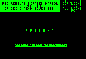 Cracking Techniques 1984