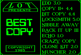 Lot Best Copy