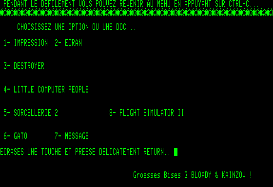 Ecran Archives 1