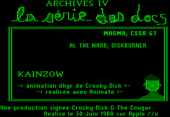 Ecran Archives 4