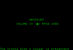 Ecran Archives 4