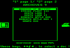 Ecran Archives 9