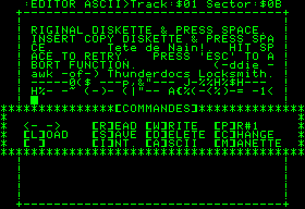 Ecran Thunderdocs