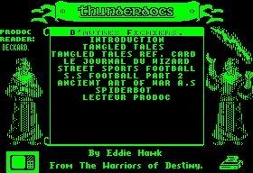Ecran Thunderdocs