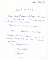 Lettre Crocky Disk/Eddie Hawk