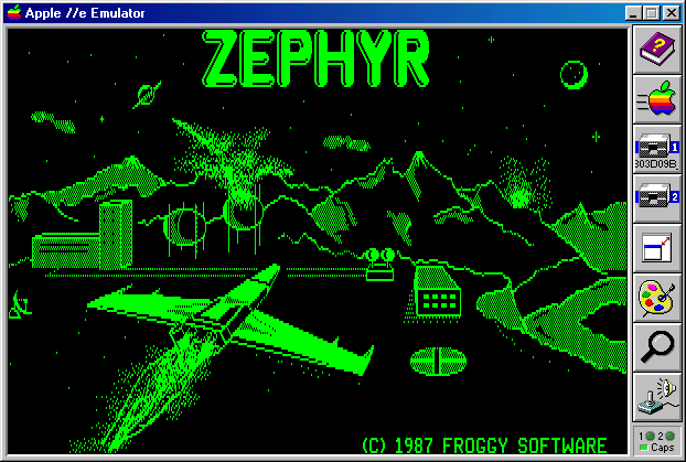 Zephyr avec cadre