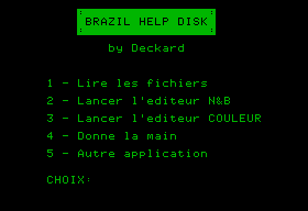 Brazil Help Disk Brazil Help Disk