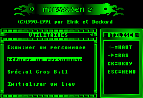 Menus