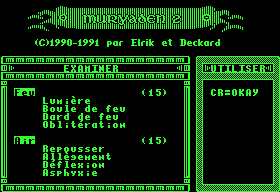 Menus