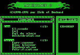 Menus