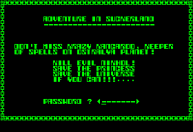 Adventure in Suckerland