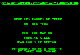 Meme les pommes de terre ont des yeux