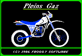 Plein gaz