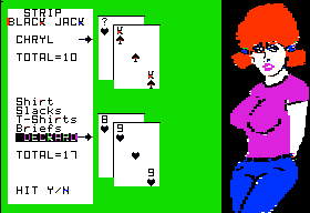 Strip Black Jack