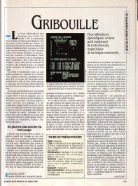 Gribouille SVM