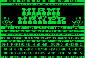 Miami Sound Machine Maker