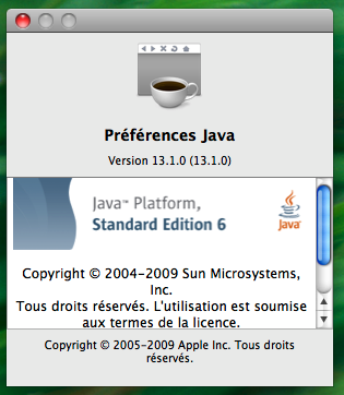 Preferences Java