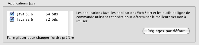 Preferences Java