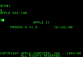 Bootstrapping apple II