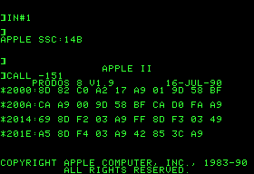 Bootstrapping apple II