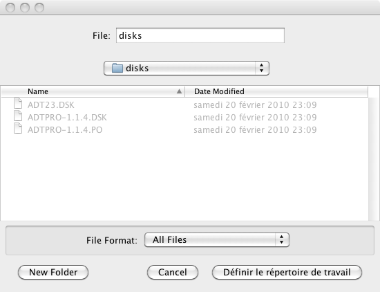 Serveur ADTPro