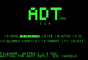 Utilisation client ADTPro