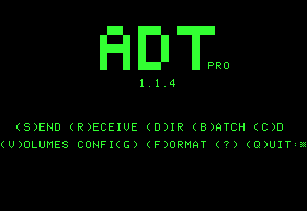 Utilisation client ADTPro
