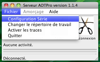 Transfert imac vers Apple II
