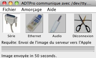 Transfert imac vers Apple II