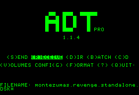 Transfert imac vers Apple II