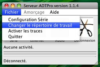 Transfert Apple II vers imac