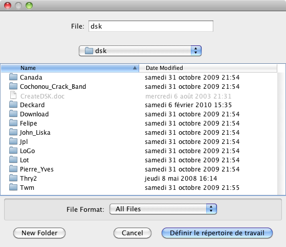 Transfert Apple II vers imac