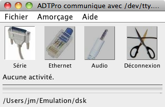 Transfert Apple II vers imac