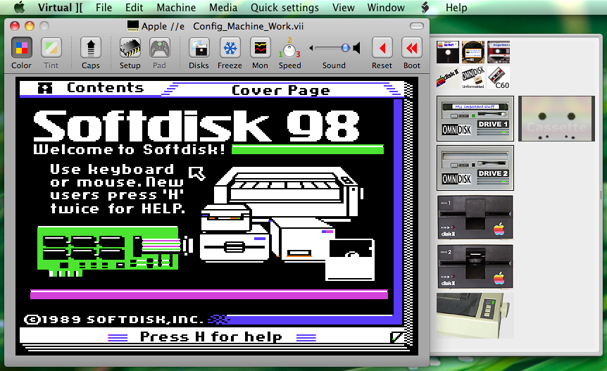 Transfert Apple II vers imac