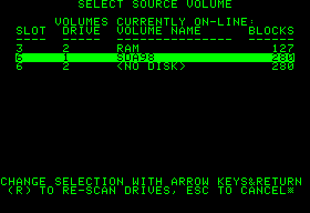 Transfert Apple II vers imac