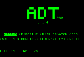 Transfert HDD Apple II vers imac