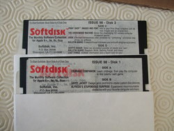 Softdisk Apple II 8 bits