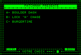 French compilation with FBOOT