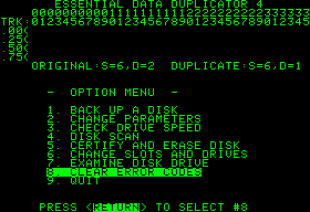 EDD screen