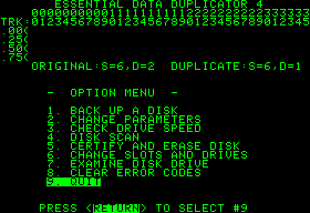 EDD screen