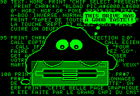 Ecran Fboot ProDOS