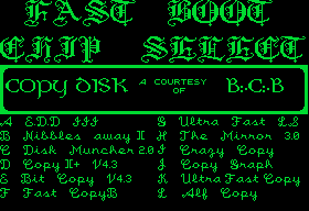 Ecran Fast Boot
