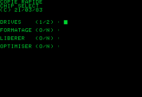 Ecran Fast Boot