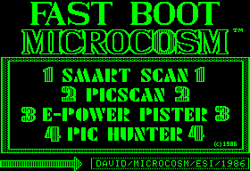 Ecran Fast Boot