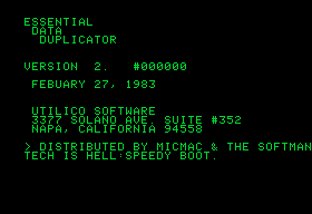 Ecran Fast Boot