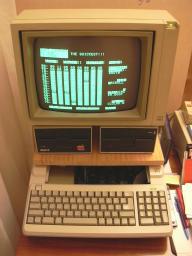 Running on a real Apple II Platinum